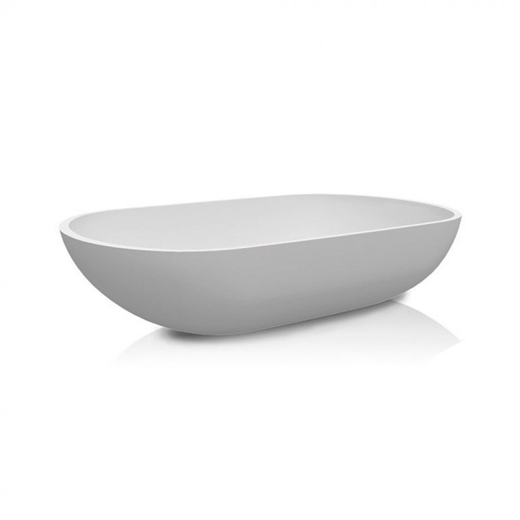 Bathco Håndvask Solid Surface Pretoria Hvid Matt 55 cm-1